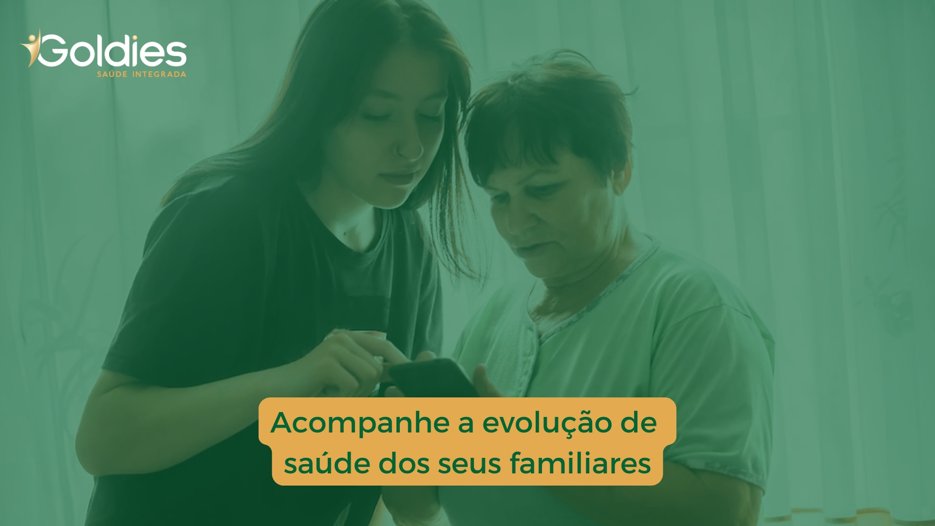 Acompanhe a evolução de saúde dos seus familiares
